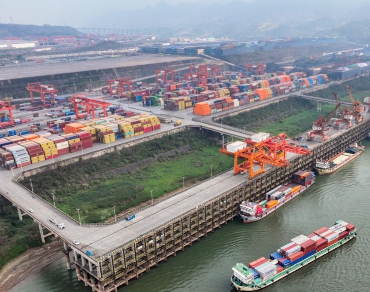 工業絲路外貿平臺：2024 年江蘇超 8 萬家民營企業參與國際貿易