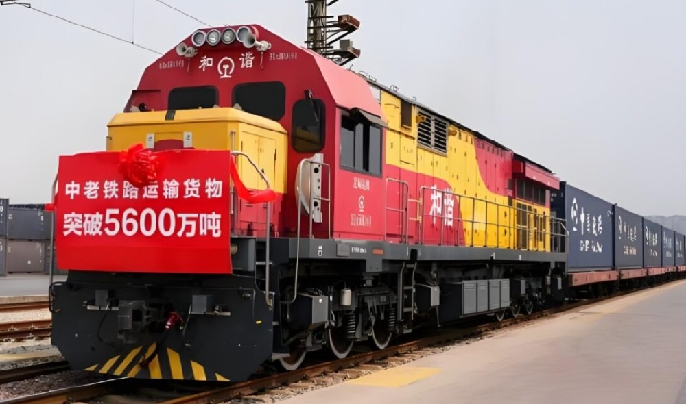 中老鐵路跨越5600萬噸！工業絲路繪就工業出口新藍圖