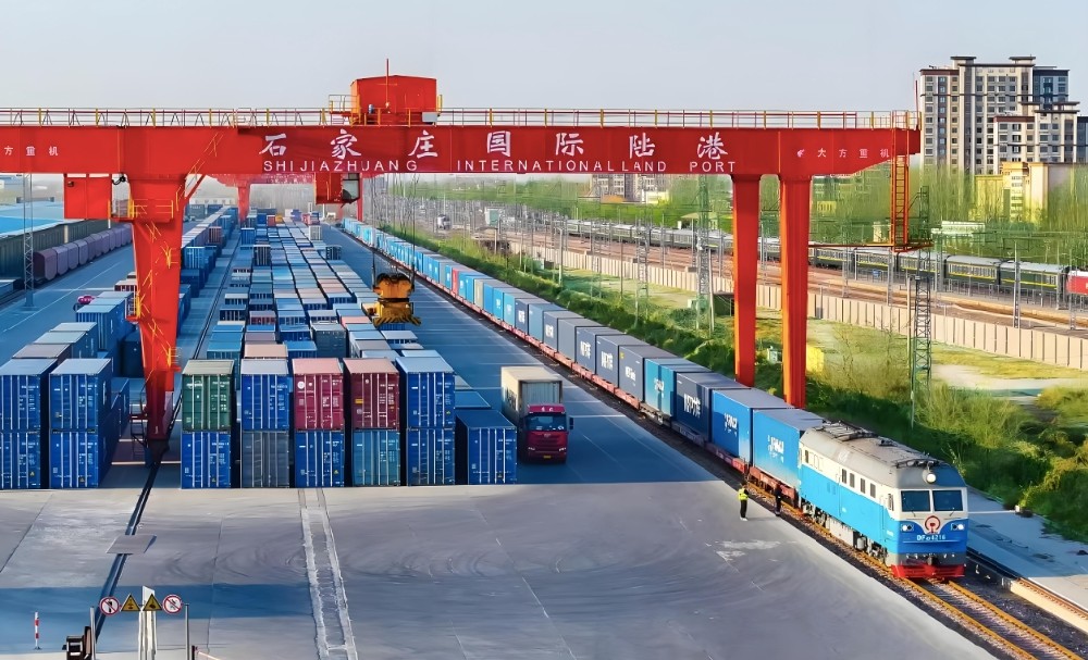 工業絲路協同發力！石家莊國際陸港中歐班列激增，外貿紅利來襲